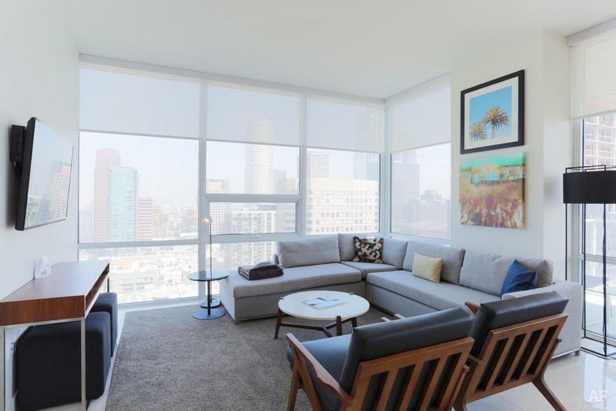 Luxurious Highrise 2B 2B Apartment Heart Of Downtown La Los Angeles Dış mekan fotoğraf